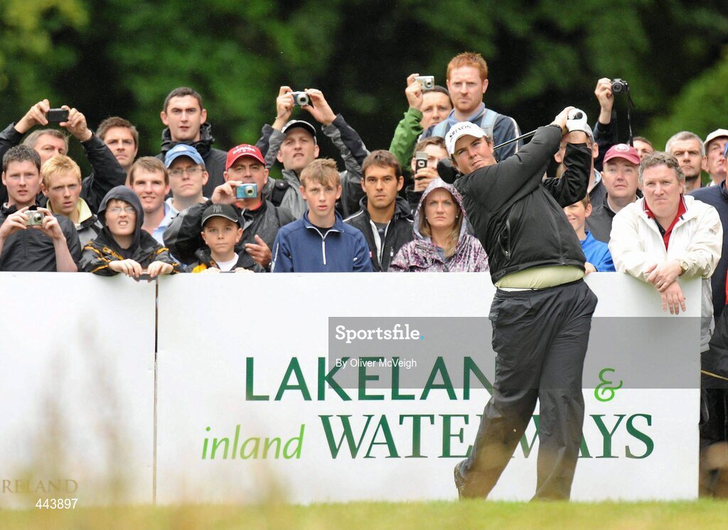 21 July 2010; Shane Lowry during the 2010 Lough Erne Challenge. Lough Erne Resort, Enniskillen, Co. Fermanagh. Picture credit: Oliver McVeigh / SPORTSFILE