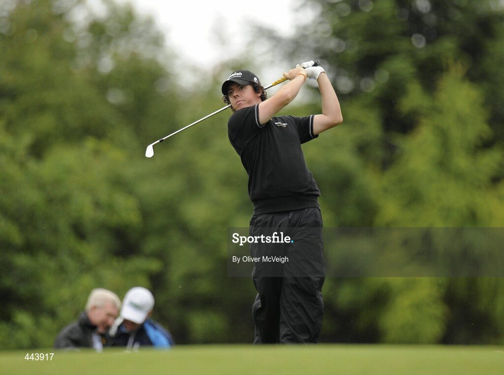 21 July 2010; Rory McIlroy in action during the 2010 Lough Erne Challenge. Lough Erne Resort, Enniskillen, Co. Fermanagh. Picture credit: Oliver McVeigh / SPORTSFILE