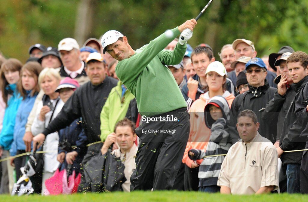 21 July 2010; Padraig Harrington in action during the 2010 Lough Erne Challenge. Lough Erne Resort, Enniskillen, Co. Fermanagh. Picture credit: Oliver McVeigh / SPORTSFILE