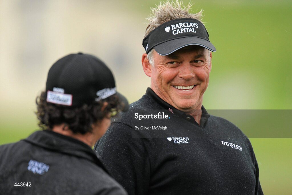 21 July 2010; Darren Clarke during the 2010 Lough Erne Challenge. Lough Erne Resort, Enniskillen, Co. Fermanagh. Picture credit: Oliver McVeigh / SPORTSFILE