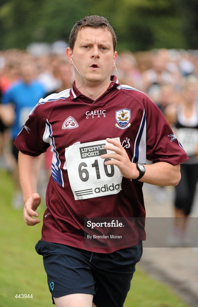 17 July 2010; John Tuohy, from Dublin 7, in action during the Lifestyle Sports - adidas Irish Runner 5 Mile Race. The Phoenix Park, Dublin. Picture credit: Brendan Moran / SPORTSFILE