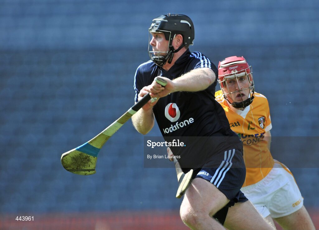 17 July 2010; Gary Maguire, Dublin, in action against PJ O'Connell, Antrim. GAA Hurling All-Ireland Senior Championship Phase 3, Dublin v Antrim, Croke Park, Dublin. Picture credit: Brian Lawless / SPORTSFILE