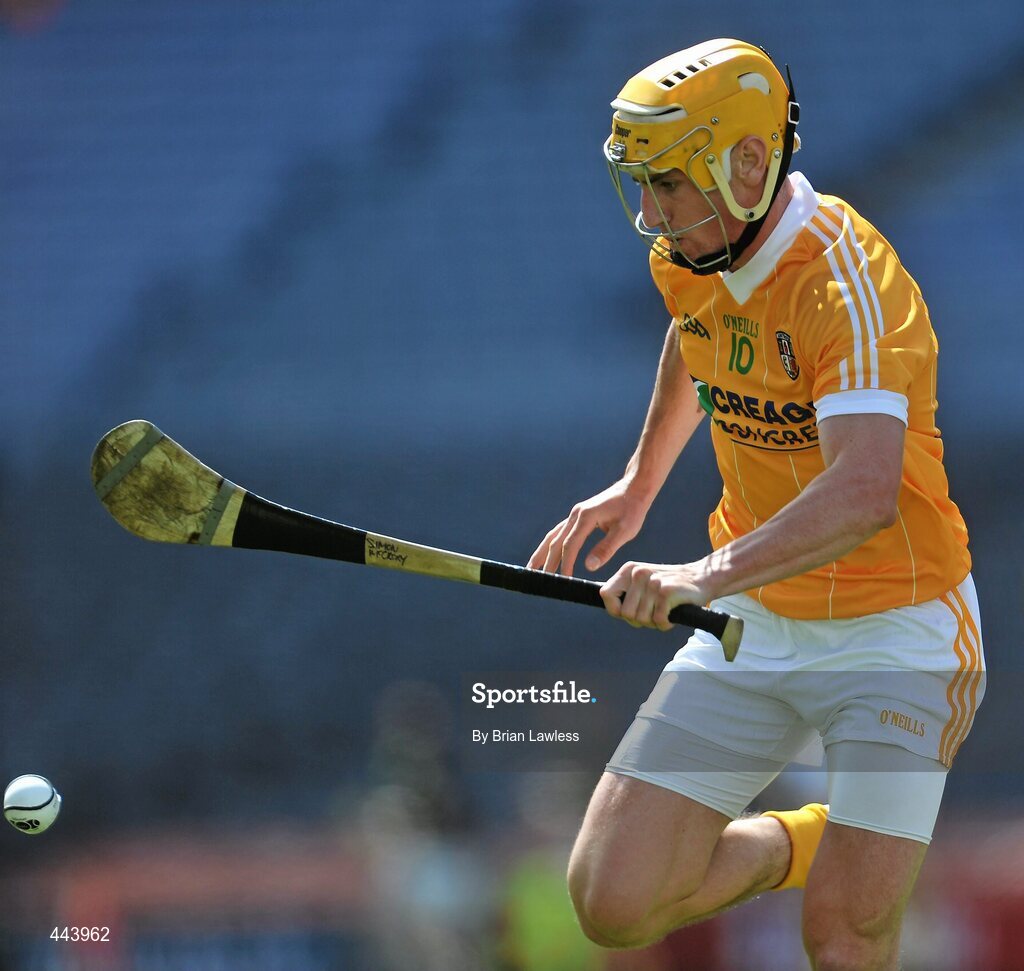 17 July 2010; Simon McCrory, Antrim. GAA Hurling All-Ireland Senior Championship Phase 3, Dublin v Antrim, Croke Park, Dublin. Picture credit: Brian Lawless / SPORTSFILE