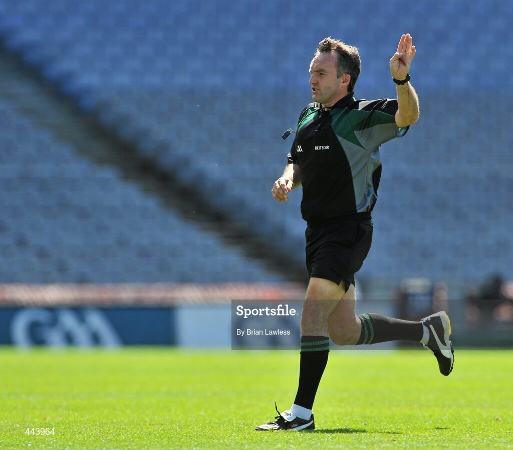 17 July 2010; Diarmuid Kirwan, referee. GAA Hurling All-Ireland Senior Championship Phase 3, Dublin v Antrim, Croke Park, Dublin. Picture credit: Brian Lawless / SPORTSFILE