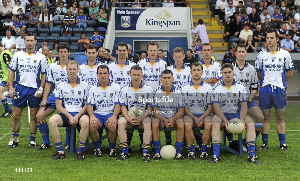 26 June 2010; The  Wicklow team. GAA Football All-Ireland Senior Championship Qualifier Round 1, Cavan v Wicklow, Kingspan Breffni Park, Cavan. Picture credit: Oliver McVeigh / SPORTSFILE