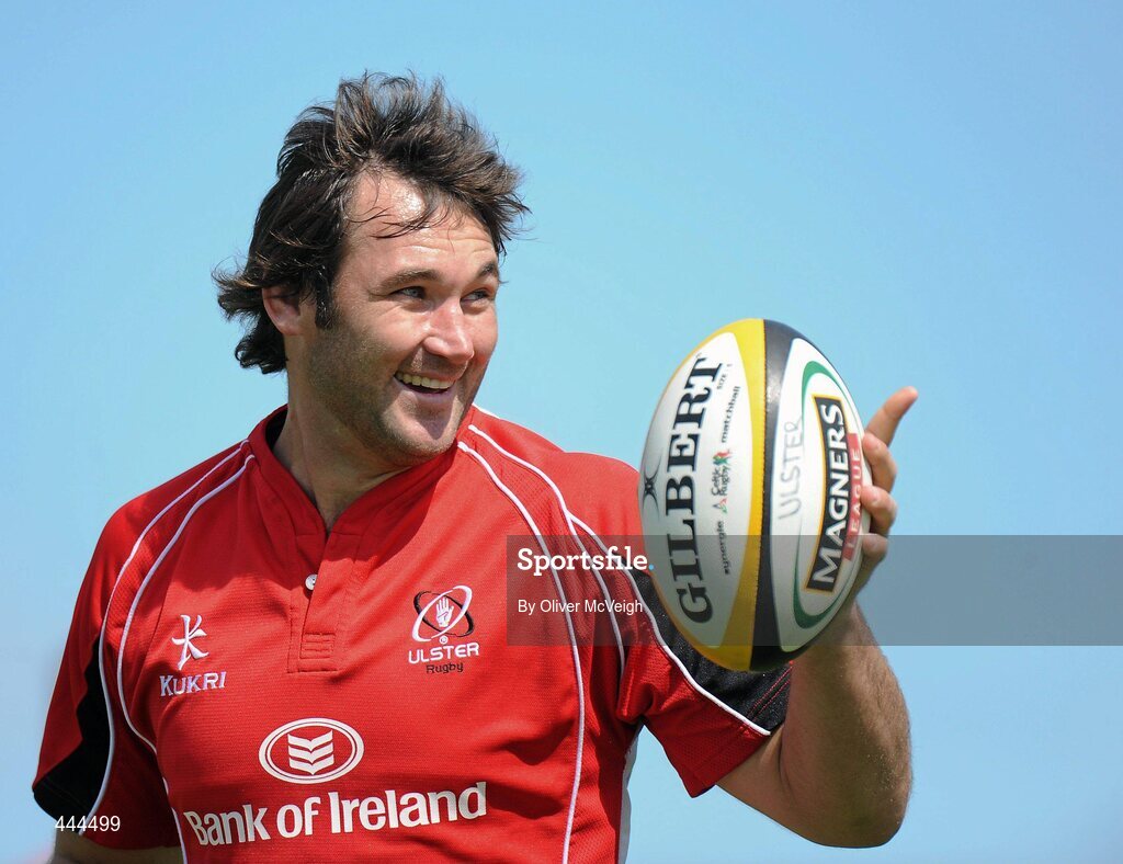 23 July 2010; Ulster's Pedrie Wannenburg during squad training ahead of their opening pre-season friendly game against Bath, in Ravenhill Park, on August the 13th. Ulster Rugby Squad Training, Newforge Country Club, Belfast, Co. Antrim. Picture credit: Oliver McVeigh / SPORTSFILE