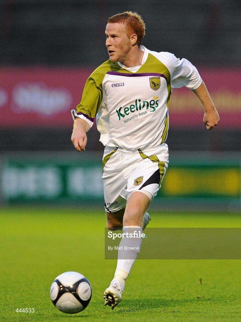 22 July 2010; Lorcan Fitzgerald, Sporting Fingal. UEFA Europa League Second Qualifying Round, 2nd Leg, Sporting Fingal v CS Marítimo, Dalymount Park, Dublin. Picture credit: Matt Browne / SPORTSFILE