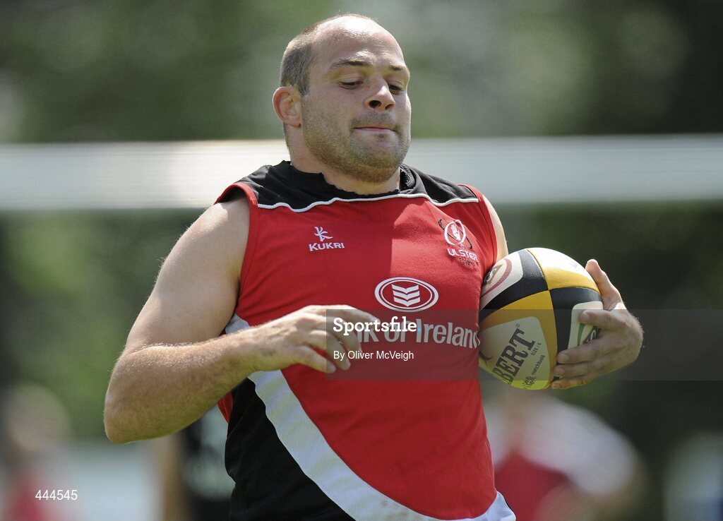23 July 2010; Ulster's Rory Best, in action during squad training ahead of their opening pre-season friendly game against Bath, in Ravenhill Park, on August the 13th. Ulster Rugby Squad Training, Newforge Country Club, Belfast, Co. Antrim. Picture credit: Oliver McVeigh / SPORTSFILE
