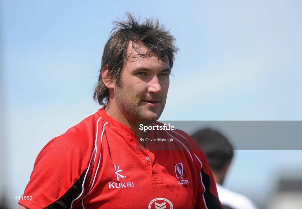 23 July 2010; Ulster's Pedrie Wannenburg during squad training ahead of their opening pre-season friendly game against Bath, in Ravenhill Park, on August the 13th. Ulster Rugby Squad Training, Newforge Country Club, Belfast, Co. Antrim. Picture credit: Oliver McVeigh / SPORTSFILE