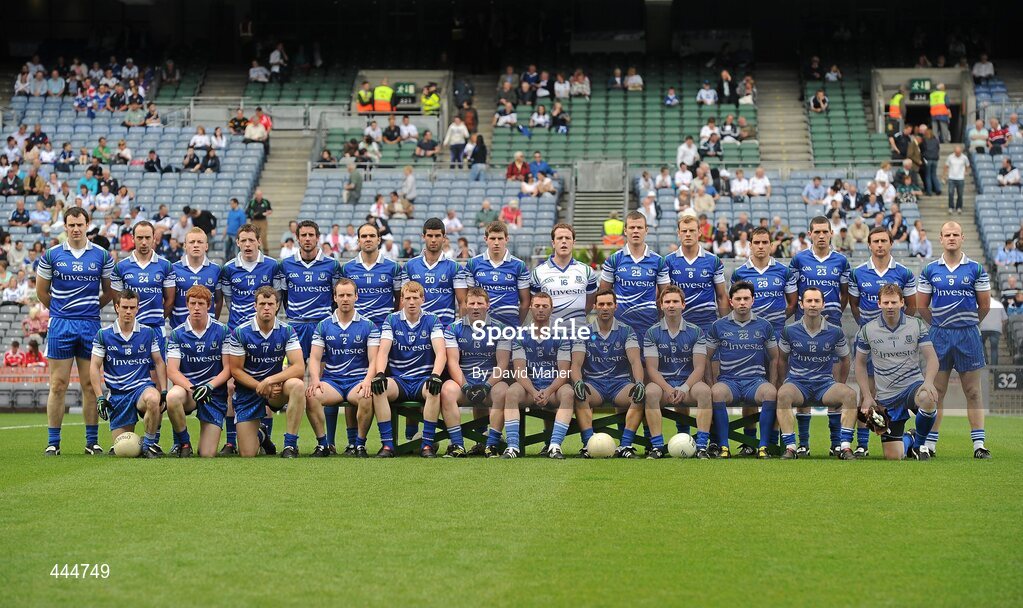 24 July 2010; The Monaghan squad. GAA Football All-Ireland Senior Championship Qualifier, Round 4, Monaghan v Kildare, Croke Park, Dublin. Picture credit: David Maher / SPORTSFILE