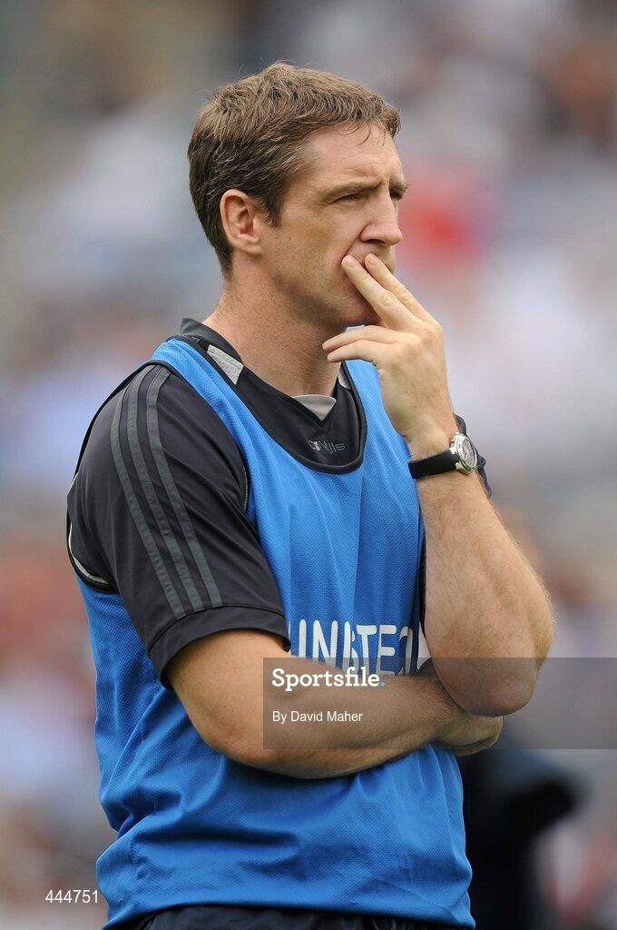 24 July 2010; Kildare manager Kieran McGeeney during the game. GAA Football All-Ireland Senior Championship Qualifier, Round 4, Monaghan v Kildare, Croke Park, Dublin. Picture credit: David Maher / SPORTSFILE