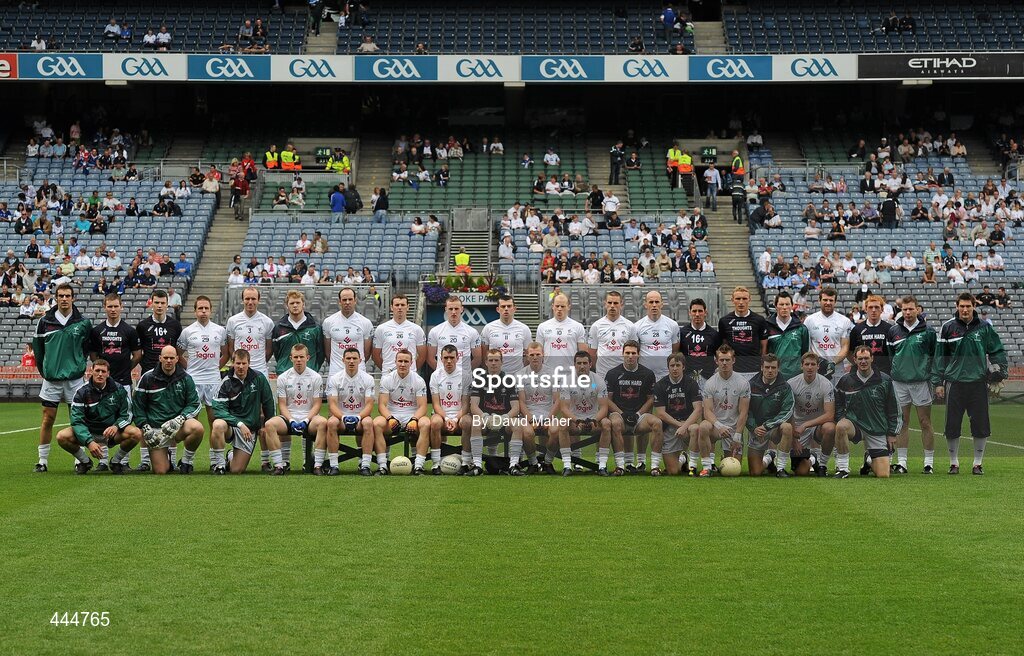 24 July 2010; The Kildare squad. GAA Football All-Ireland Senior Championship Qualifier, Round 4, Monaghan v Kildare, Croke Park, Dublin. Picture credit: David Maher / SPORTSFILE
