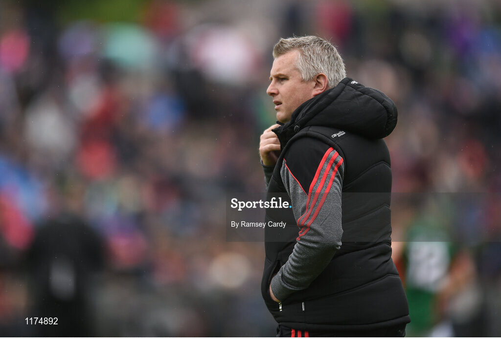 18 June 2016; Mayo manager Stephen Rochford ahead of the Connacht GAA Football Senior Championship Semi-Final match between Mayo and Galway at Elverys MacHale Park in Castlebar, Co Mayo. Photo by Ramsey Cardy/Sportsfile
