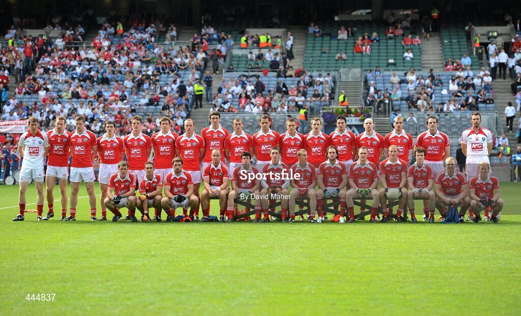 24 July 2010; The Louth squad. GAA Football All-Ireland Senior Championship Qualifier, Round 4, Dublin v Louth, Croke Park, Dublin. Picture credit: David Maher / SPORTSFILE