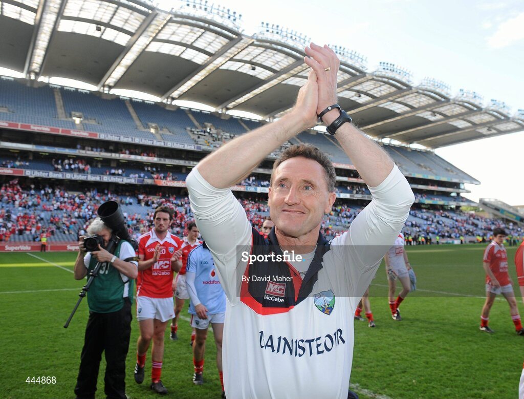 24 July 2010; Peter Fitzpatrick, Louth manager, at the end of the game. GAA Football All-Ireland Senior Championship Qualifier, Round 4, Dublin v Louth, Croke Park, Dublin. Picture credit: David Maher / SPORTSFILE