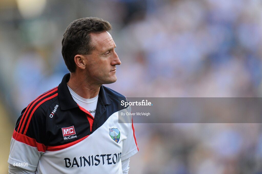 24 July 2010; A disappointed Louth manager, Peter Fitzpatrick, during the closing minutes of the game. GAA Football All-Ireland Senior Championship Qualifier, Round 4, Dublin v Louth, Croke Park, Dublin. Picture credit: Oliver McVeigh / SPORTSFILE