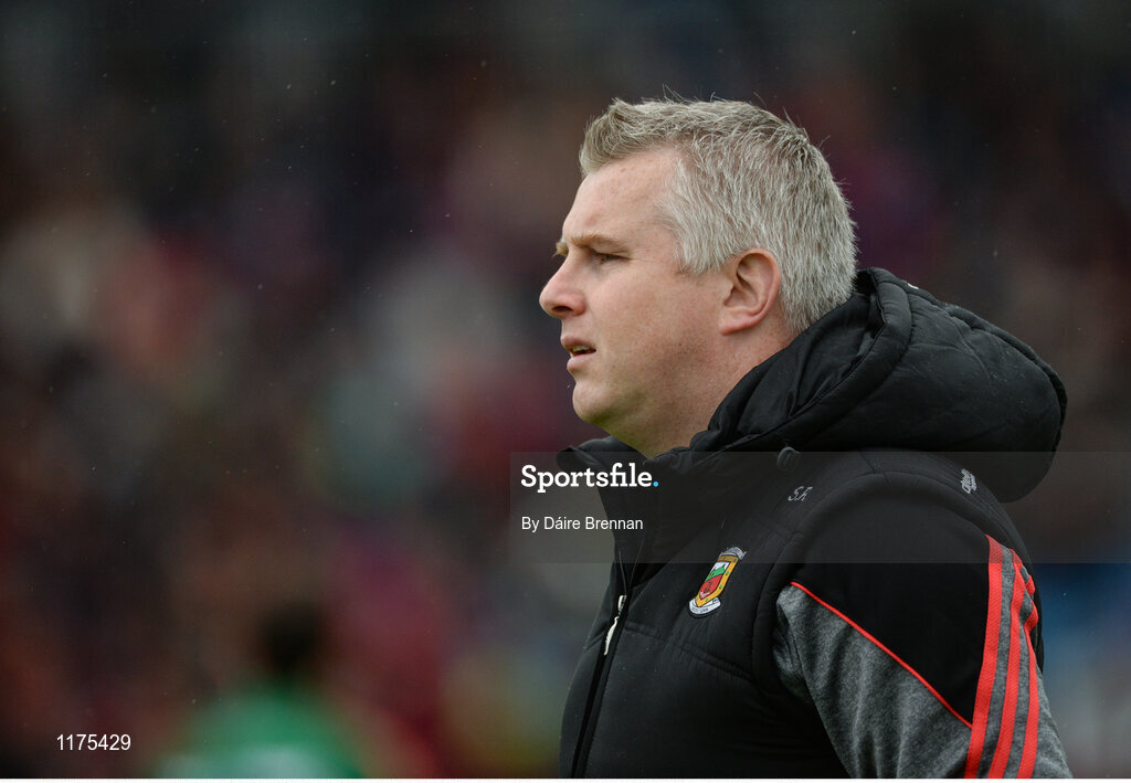 18 June 2016; Mayo manager Stephen Rochford before the Connacht GAA Football Senior Championship Semi-Final match between Mayo and Galway at Elverys MacHale Park in Castlebar, Co Mayo. Photo by Daire Brennan/Sportsfile