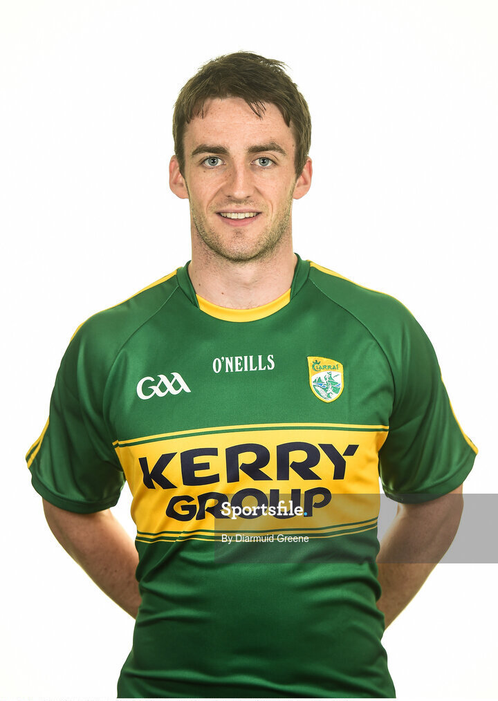 18 June 2016; Stephen O'Brien, Kerry. Kerry Football Squad Portraits 2016, Fitzgerald Stadium, Killarney, Co. Kerry. Photo by Diarmuid Greene/Sportsfile