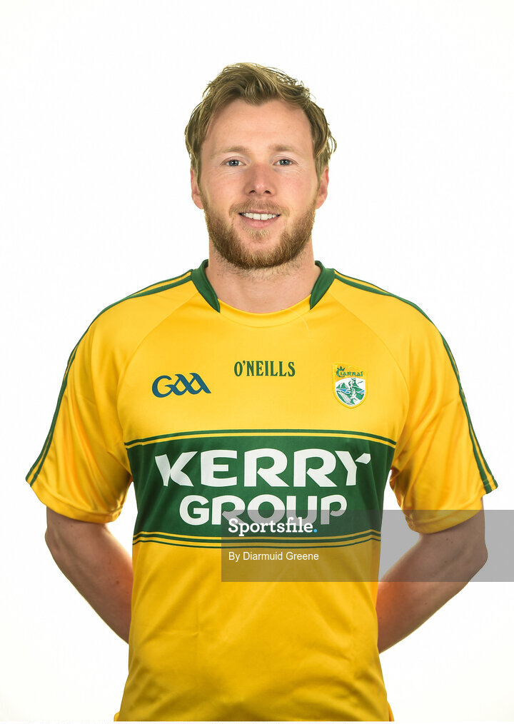 18 June 2016; Brendan Kealy, Kerry. Kerry Football Squad Portraits 2016, Fitzgerald Stadium, Killarney, Co. Kerry. Photo by Diarmuid Greene/Sportsfile