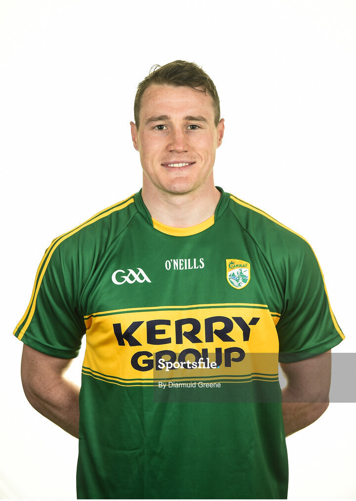 18 June 2016; Mark Griffin, Kerry. Kerry Football Squad Portraits 2016, Fitzgerald Stadium, Killarney, Co. Kerry. Photo by Diarmuid Greene/Sportsfile