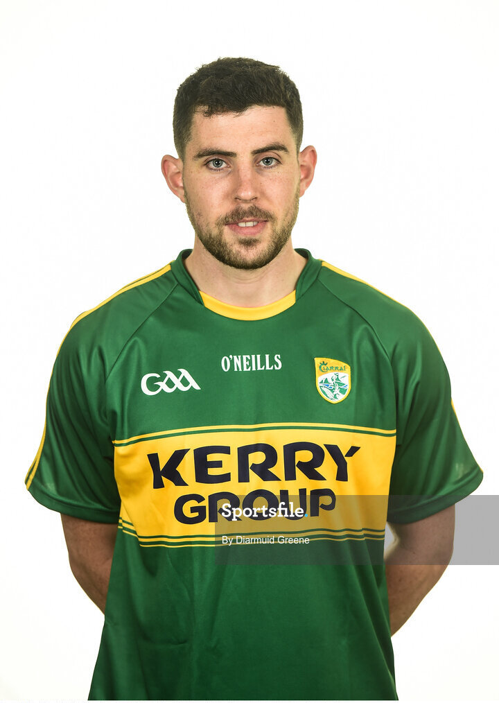 18 June 2016; Michael Geaney, Kerry. Kerry Football Squad Portraits 2016, Fitzgerald Stadium, Killarney, Co. Kerry. Photo by Diarmuid Greene/Sportsfile
