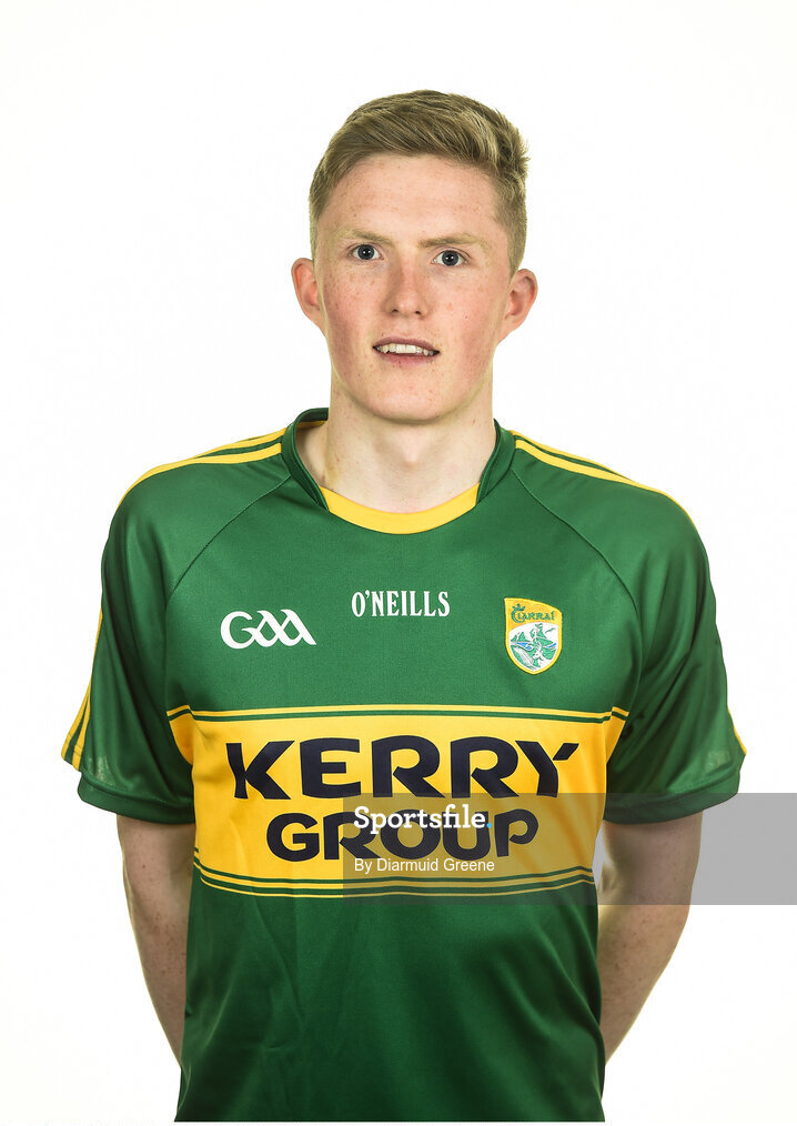18 June 2016; Jason Foley, Kerry. Kerry Football Squad Portraits 2016, Fitzgerald Stadium, Killarney, Co. Kerry. Photo by Diarmuid Greene/Sportsfile