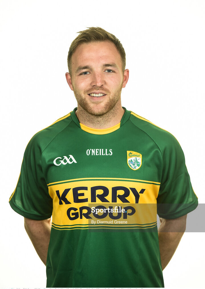 18 June 2016; Darran O'Sullivan, Kerry. Kerry Football Squad Portraits 2016, Fitzgerald Stadium, Killarney, Co. Kerry. Photo by Diarmuid Greene/Sportsfile
