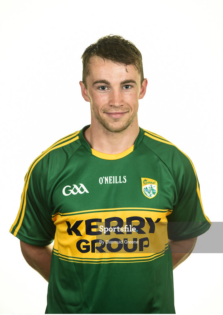 18 June 2016; Marcus Mangan, Kerry. Kerry Football Squad Portraits 2016, Fitzgerald Stadium, Killarney, Co. Kerry. Photo by Diarmuid Greene/Sportsfile