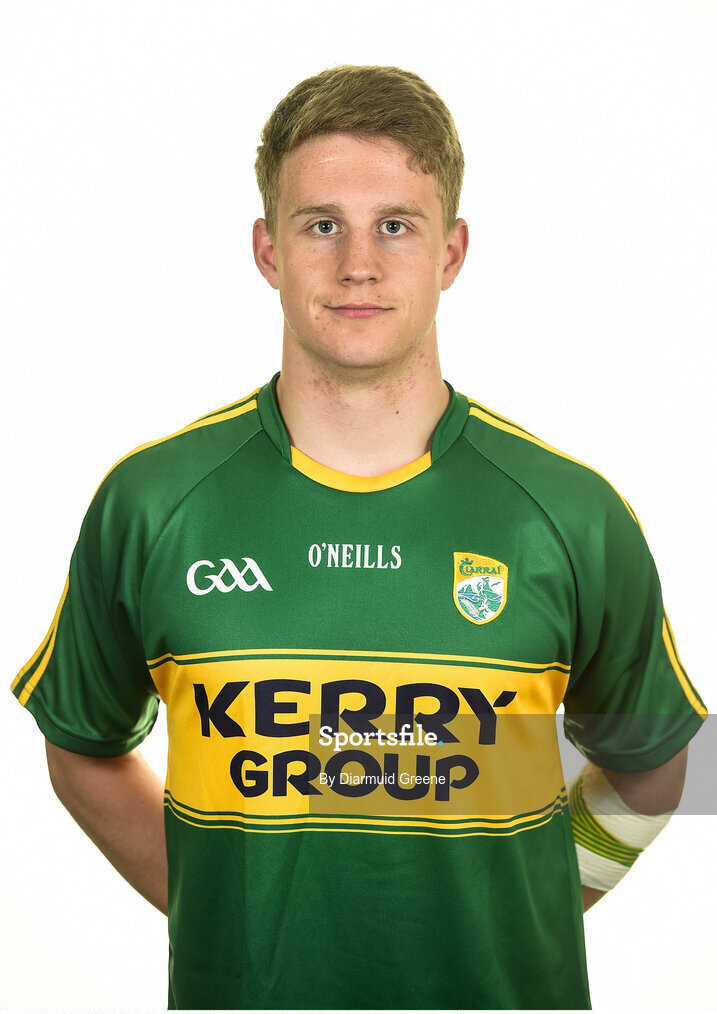 18 June 2016; Gavin Crowley, Kerry. Kerry Football Squad Portraits 2016, Fitzgerald Stadium, Killarney, Co. Kerry. Photo by Diarmuid Greene/Sportsfile