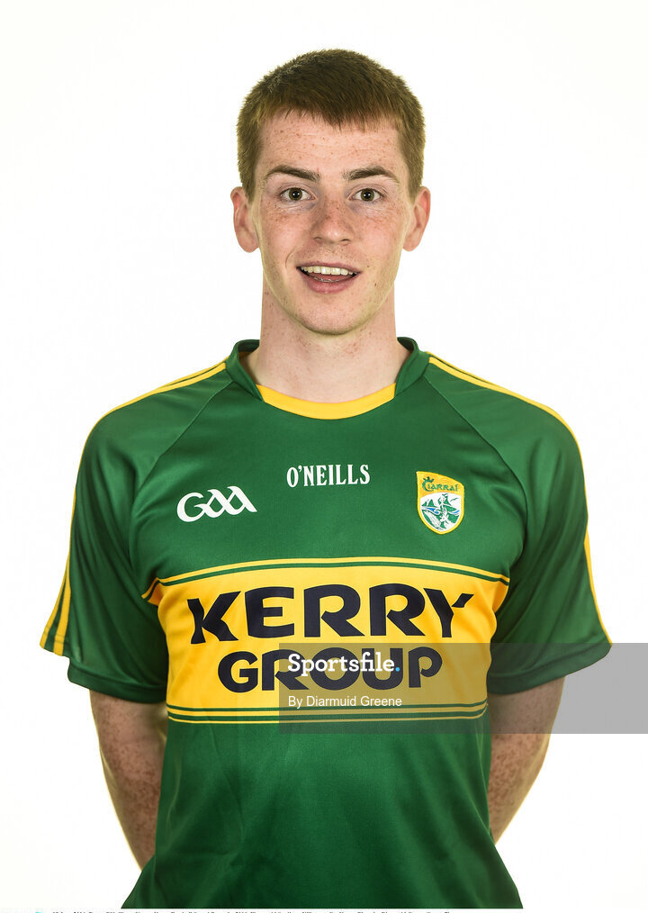 18 June 2016; Barry O'Sullivan, Kerry. Kerry Football Squad Portraits 2016, Fitzgerald Stadium, Killarney, Co. Kerry. Photo by Diarmuid Greene/Sportsfile