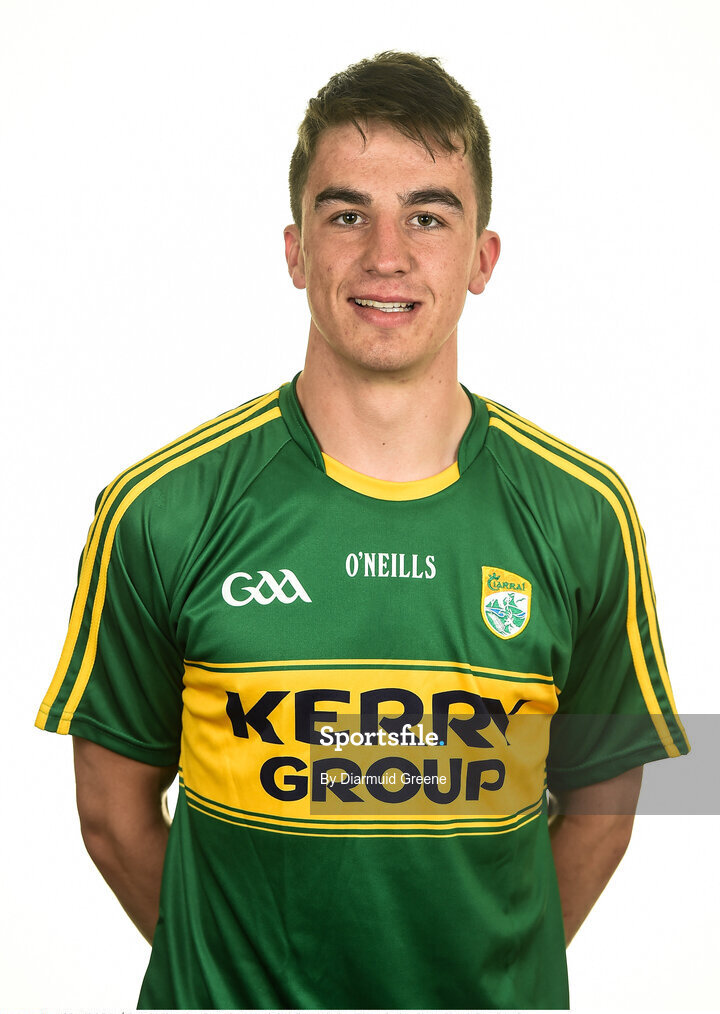 18 June 2016; Brian Ó Beaglaoich, Kerry. Kerry Football Squad Portraits 2016, Fitzgerald Stadium, Killarney, Co. Kerry. Photo by Diarmuid Greene/Sportsfile
