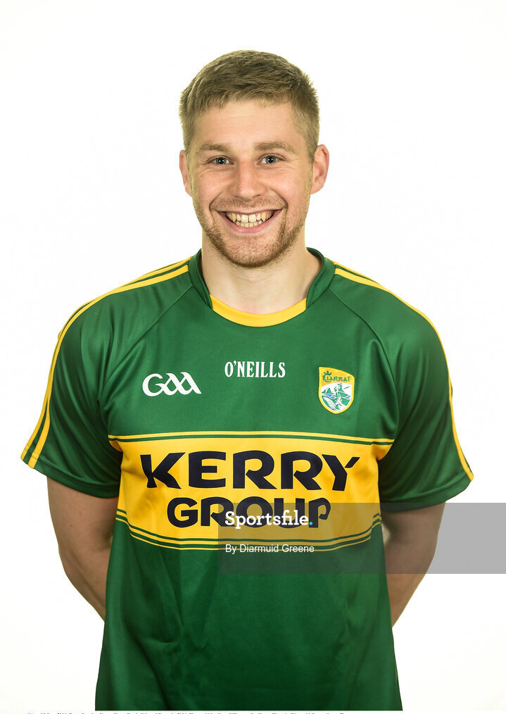 18 June 2016; Peter Crowley, Kerry. Kerry Football Squad Portraits 2016, Fitzgerald Stadium, Killarney, Co. Kerry. Photo by Diarmuid Greene/Sportsfile