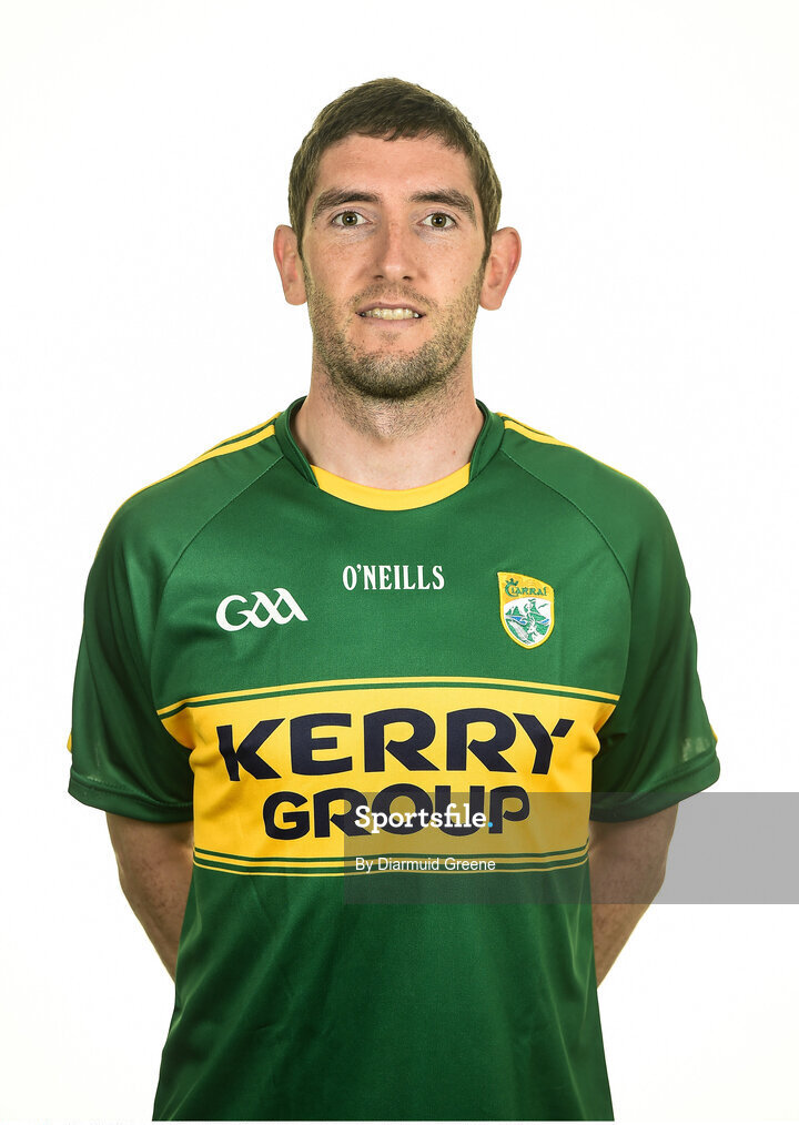 18 June 2016; Killian Young, Kerry. Kerry Football Squad Portraits 2016, Fitzgerald Stadium, Killarney, Co. Kerry. Photo by Diarmuid Greene/Sportsfile