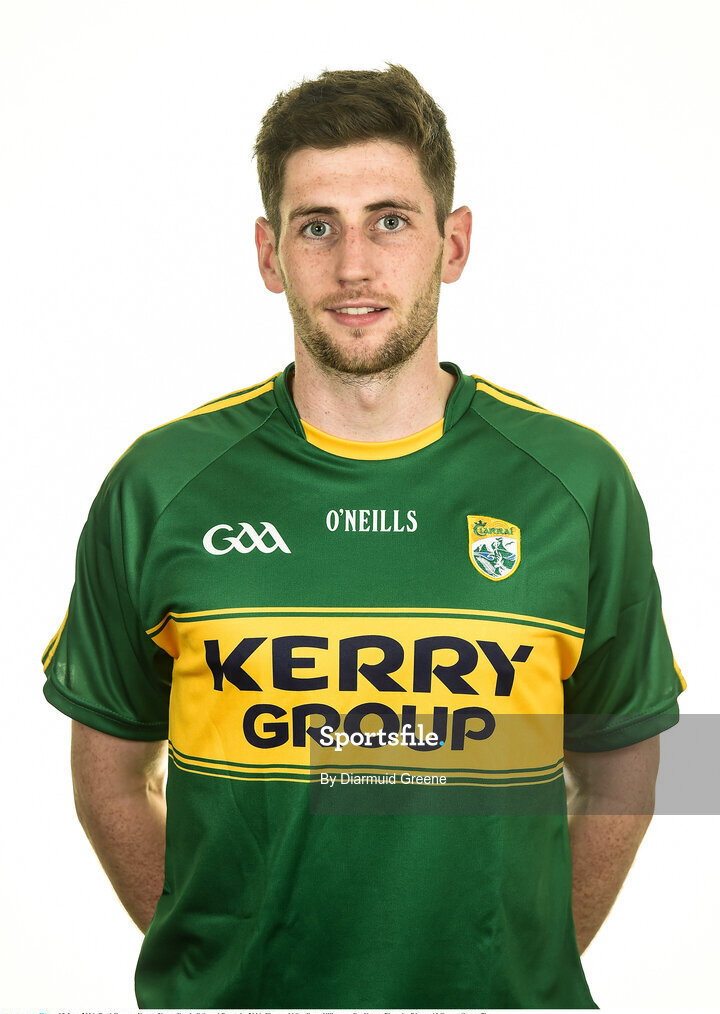 18 June 2016; Paul Geaney, Kerry. Kerry Football Squad Portraits 2016, Fitzgerald Stadium, Killarney, Co. Kerry. Photo by Diarmuid Greene/Sportsfile
