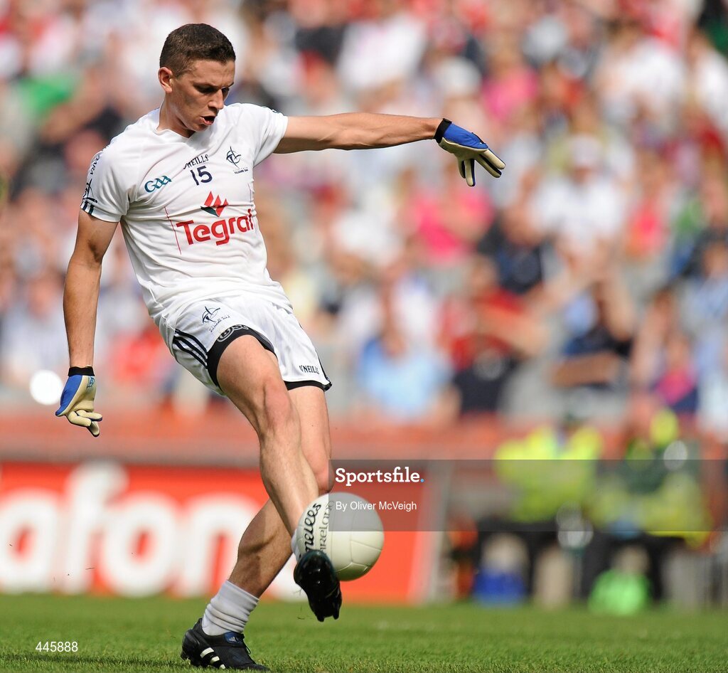 24 July 2010; Eamonn Callaghan, Kildare. GAA Football All-Ireland Senior Championship Qualifier, Round 4, Monaghan v Kildare, Croke Park, Dublin. Picture credit: Oliver McVeigh / SPORTSFILE