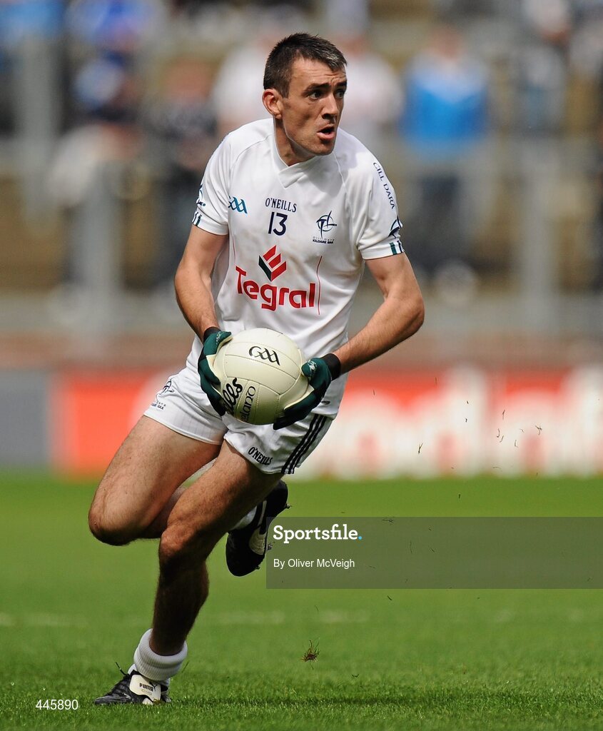 24 July 2010; John Doyle, Kildare. GAA Football All-Ireland Senior Championship Qualifier, Round 4, Monaghan v Kildare, Croke Park, Dublin. Picture credit: Oliver McVeigh / SPORTSFILE