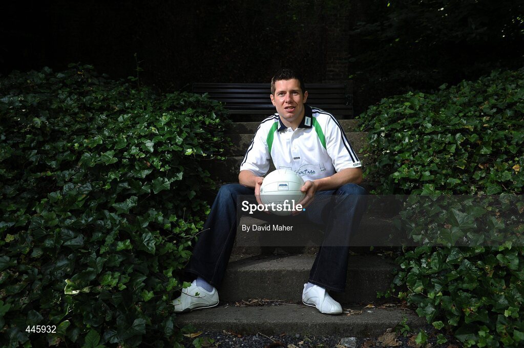 28 July 2010; Sean Cavanagh, Tyrone, at the launch of the MBNA Kick Fada 2010. Bank of America and MBNA, Hatch Street, Dublin and Iveagh Gardens. Picture credit: David Maher / SPORTSFILE