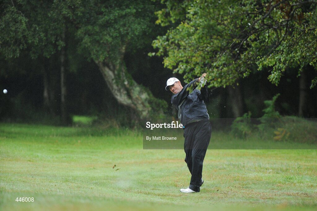 28 July 2010; Padraig Harrington plays from the rough back onto the 11th fairway. 3 Irish Open Golf Championship - Pro Am, Killeen Course, Killarney Golf & Fishing Club, Killarney, Co. Kerry. Picture credit: Matt Browne / SPORTSFILE