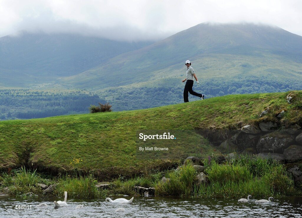 28 July 2010; Rory Mcllroy on his way to the 4th fairway. 3 Irish Open Golf Championship - Pro Am, Killeen Course, Killarney Golf & Fishing Club, Killarney, Co. Kerry. Picture credit: Matt Browne / SPORTSFILE