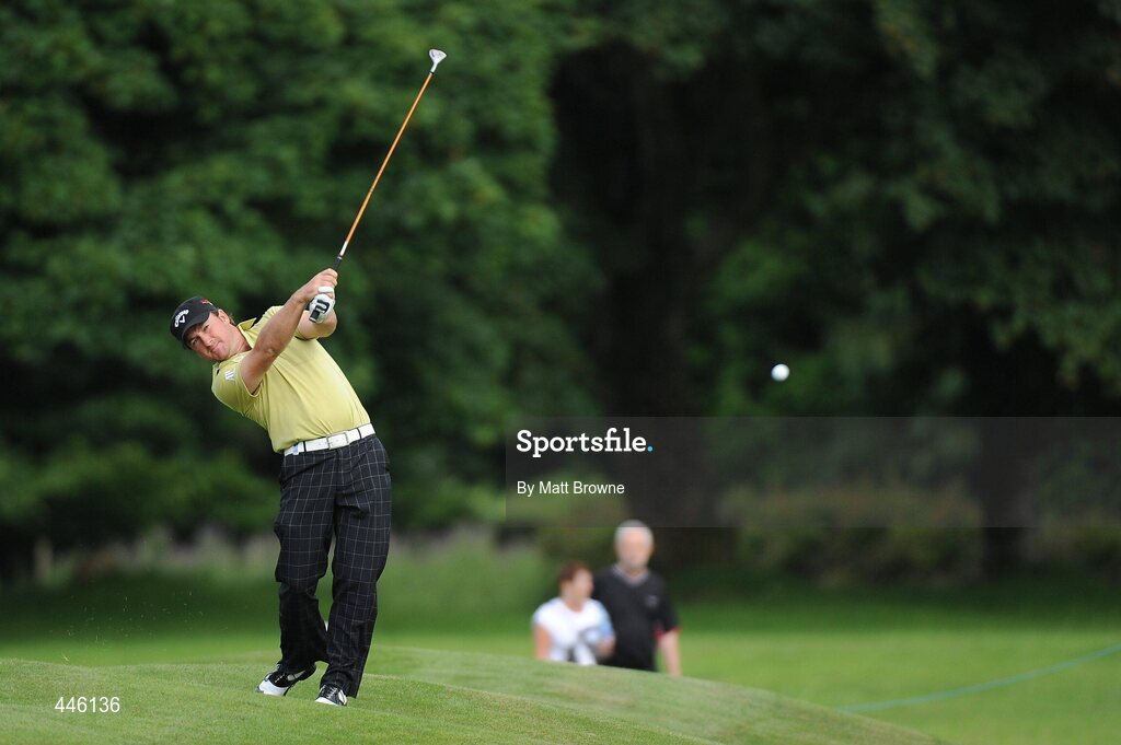 28 July 2010; Graeme McDowell plays his second shot from the 16th fairway. 3 Irish Open Golf Championship - Pro Am, Killeen Course, Killarney Golf & Fishing Club, Killarney, Co. Kerry. Picture credit: Matt Browne / SPORTSFILE