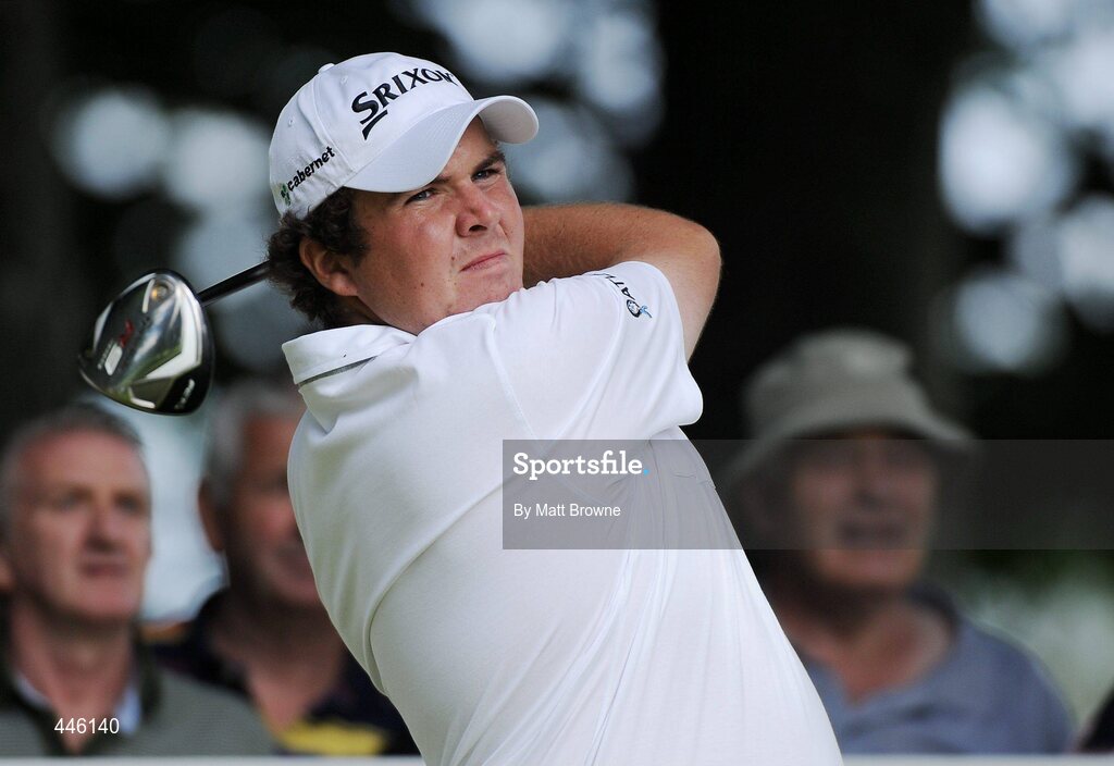 28 July 2010; Shane Lowry watches his drive from the 15th tee box. 3 Irish Open Golf Championship - Pro Am, Killeen Course, Killarney Golf & Fishing Club, Killarney, Co. Kerry. Picture credit: Matt Browne / SPORTSFILE
