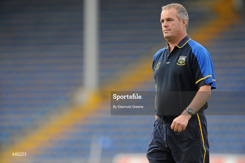 28 July 2010; Tipperary manager Ken Hogan. Bord Gáis Energy GAA Hurling Under 21 Munster Championship Final, Tipperary v Clare, Semple Stadium, Thurles, Co. Tipperary. Picture credit: Diarmuid Greene / SPORTSFILE
