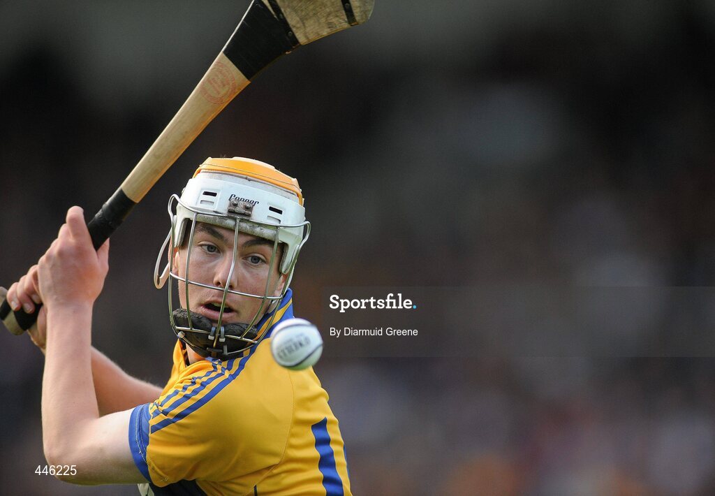 28 July 2010; Clare's Conor McGrath. Bord Gáis Energy GAA Hurling Under 21 Munster Championship Final, Tipperary v Clare, Semple Stadium, Thurles, Co. Tipperary. Picture credit: Diarmuid Greene / SPORTSFILE