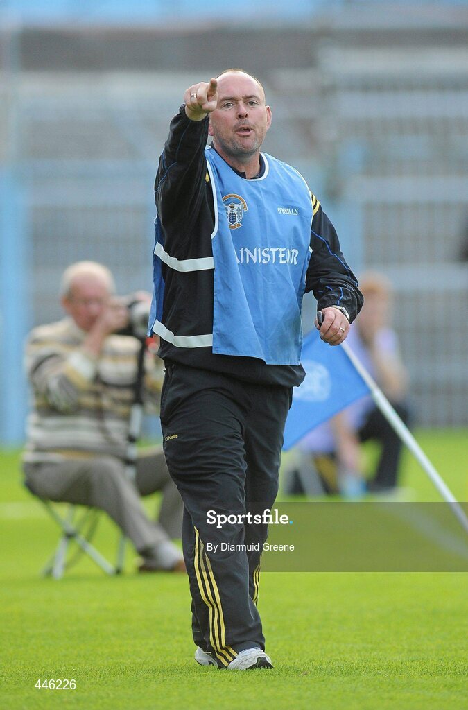 28 July 2010; Clare manager John Minogue. Bord Gáis Energy GAA Hurling Under 21 Munster Championship Final, Tipperary v Clare, Semple Stadium, Thurles, Co. Tipperary. Picture credit: Diarmuid Greene / SPORTSFILE