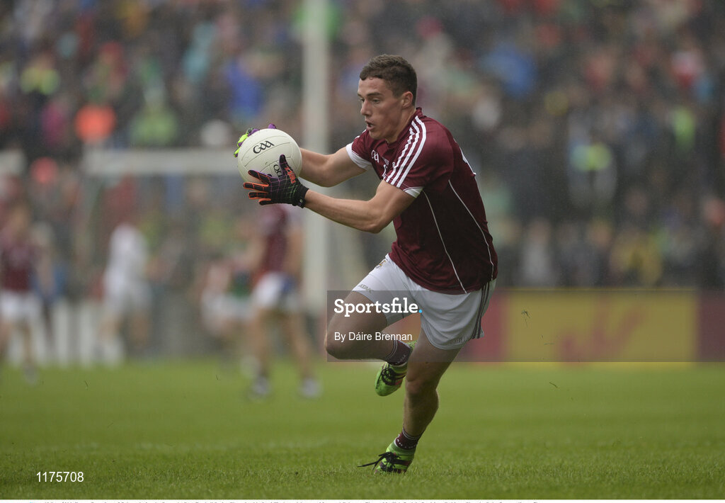18 June 2016; Eamon Brannigan of Galway during the Connacht GAA Football Senior Championship Semi-Final match between Mayo and Galway at Elverys MacHale Park in Castlebar, Co Mayo. Photo by Daire Brennan/Sportsfile