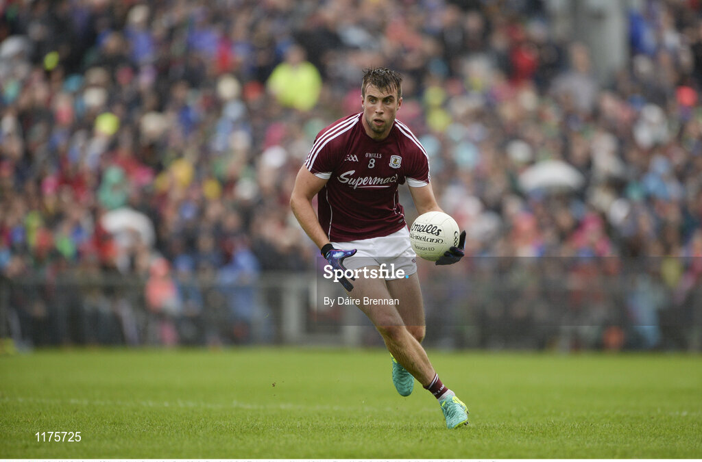 18 June 2016; Paul Conroy of Galway during the Connacht GAA Football Senior Championship Semi-Final match between Mayo and Galway at Elverys MacHale Park in Castlebar, Co Mayo. Photo by Daire Brennan/Sportsfile