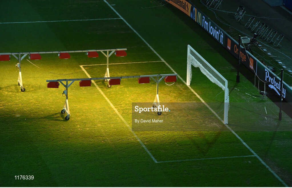 21 June 2016; General view of the goalmouth area at the Grand Stade Lille Métropole, Lille, France Photo by David Maher/Sportsfile