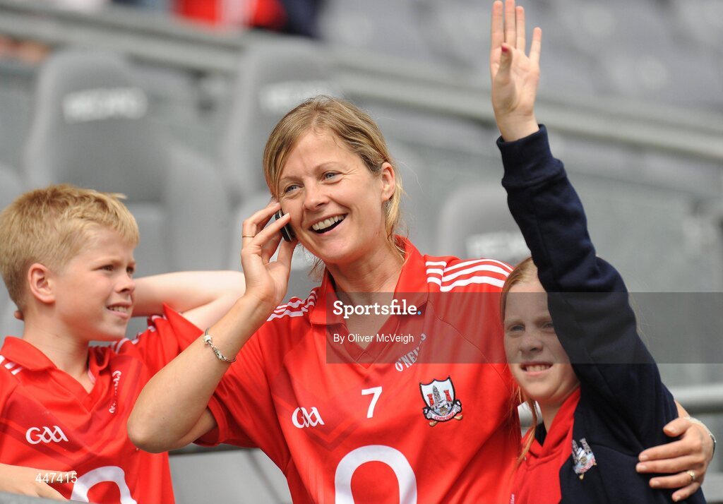 1 August 2010; Cork supporters at the game. Supporters at the GAA Football All-Ireland Senior Championship Quarter-Finals, Croke Park, Dublin. Picture credit: Oliver McVeigh / SPORTSFILE