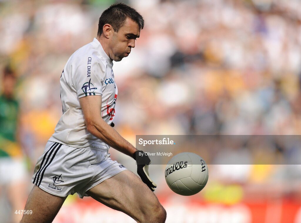 1 August 2010; John Doyle, Kildare, who was top scorer with 8 points and man of the match. GAA Football All-Ireland Senior Championship Quarter-Final, Meath v Kildare, Croke Park, Dublin. Picture credit: Oliver McVeigh / SPORTSFILE
