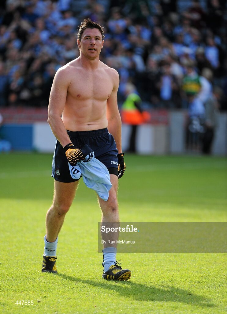 31 July 2010; Éamon Fennell, Dublin, after the game. GAA Football All-Ireland Senior Championship Quarter-Final, Tyrone v Dublin, Croke Park, Dublin. Picture credit: Ray McManus / SPORTSFILE